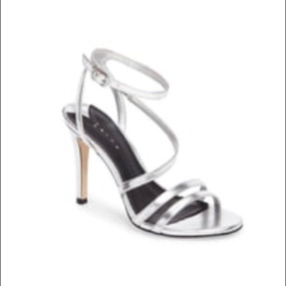 LEITH Ava Asymmetrical Strappy Sandals
